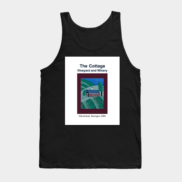 The Cottage Vineyard & Winery in Cleveland, Georgia, USA | Road Trip Stops Tank Top by Ipoole